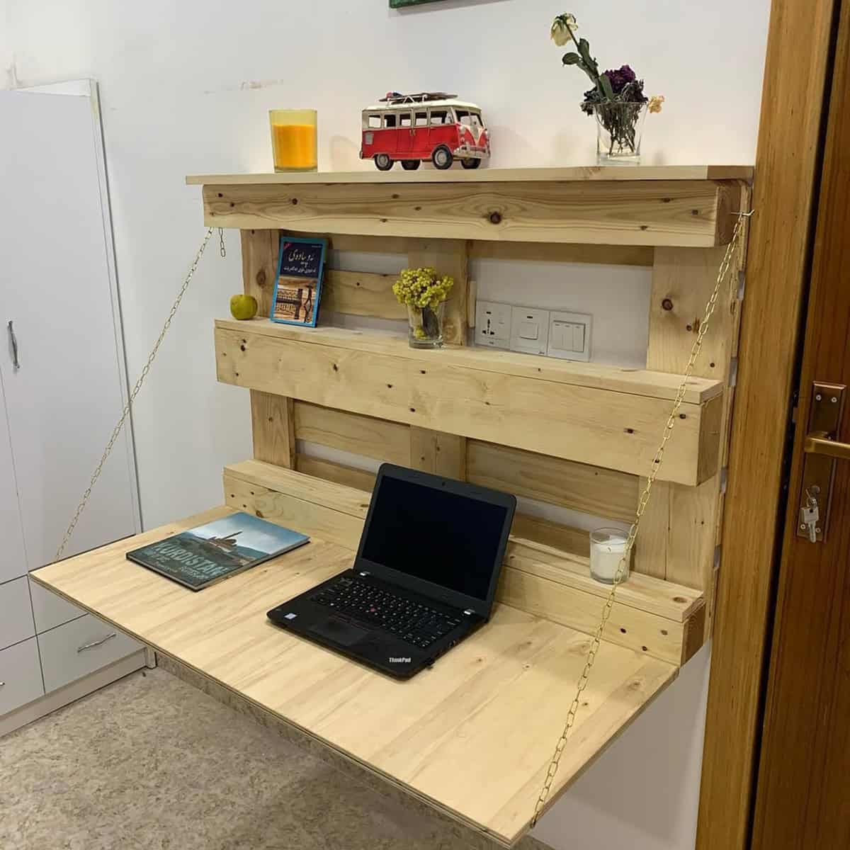 Shelf with Desk