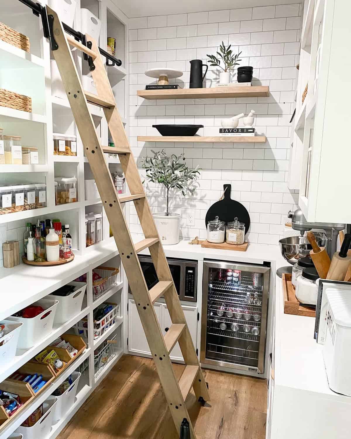 Space for a Sliding Ladder