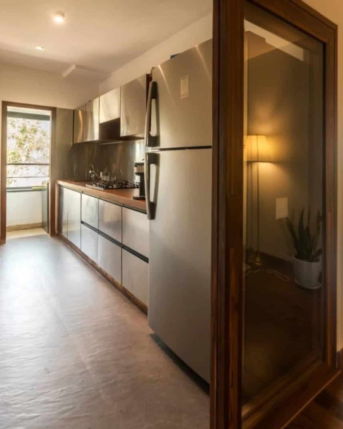Steel and Wood