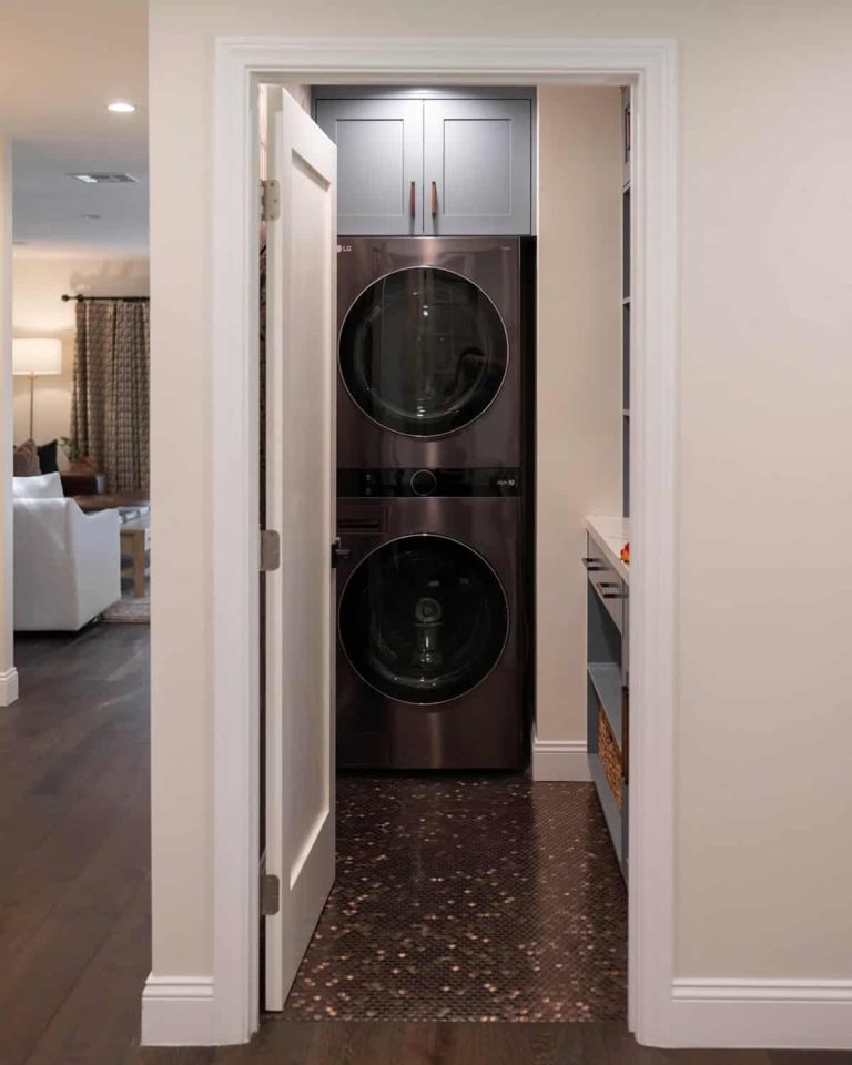 41 Inspiring Stacked Laundry Room Ideas to Organize Your Space