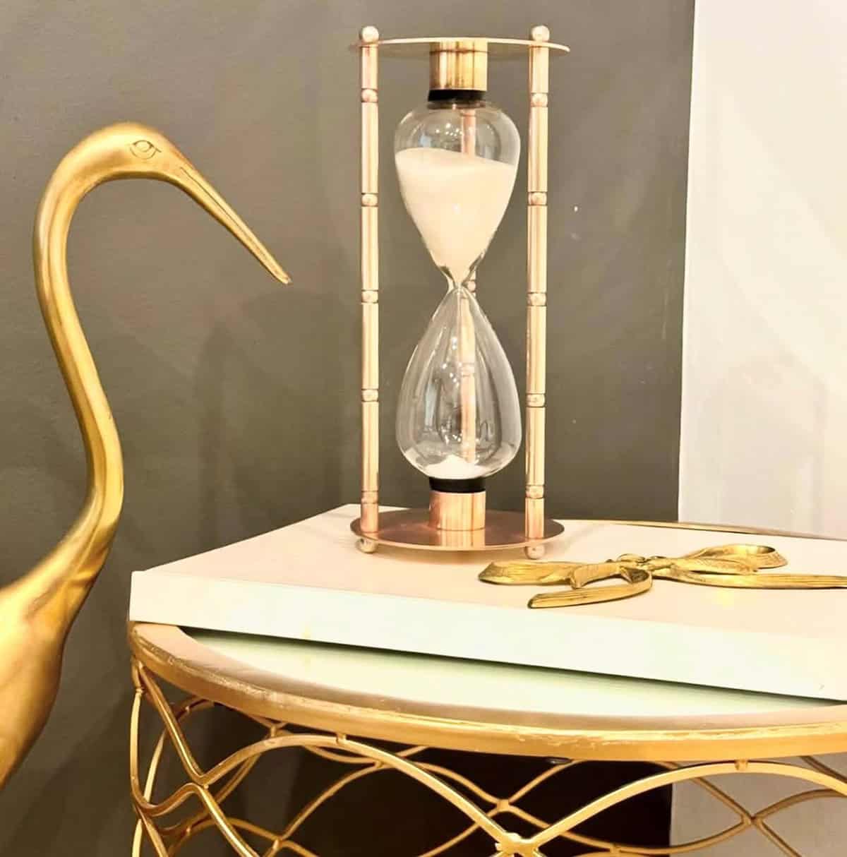 Add a Decorative Hourglass