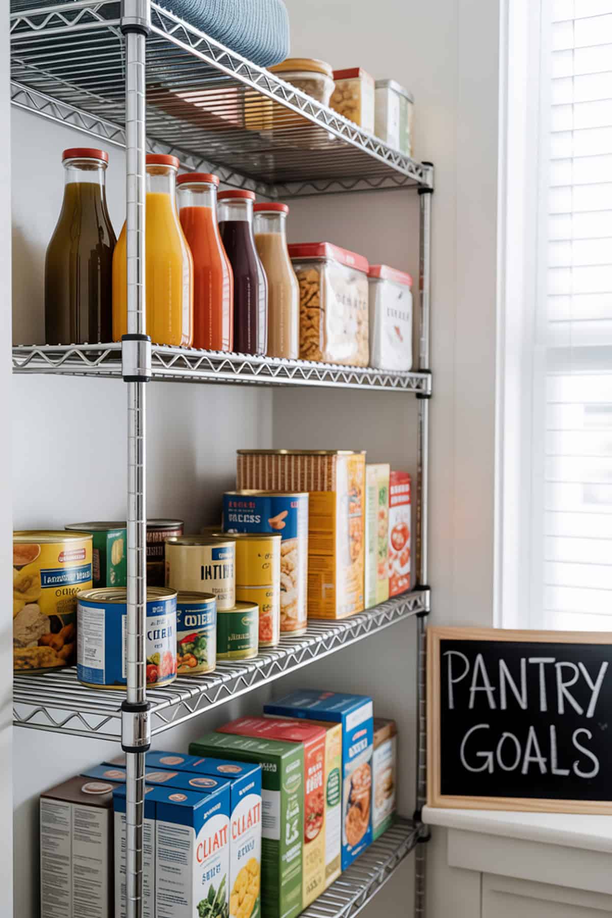 Adjustable Wire Shelving for Flexible Storage