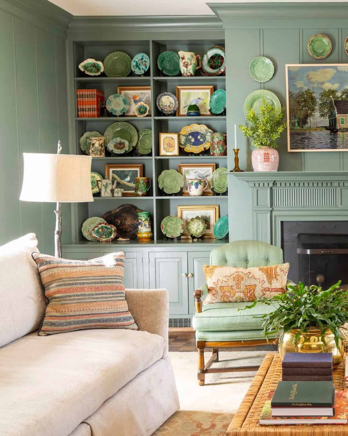 Antique Plate Wall