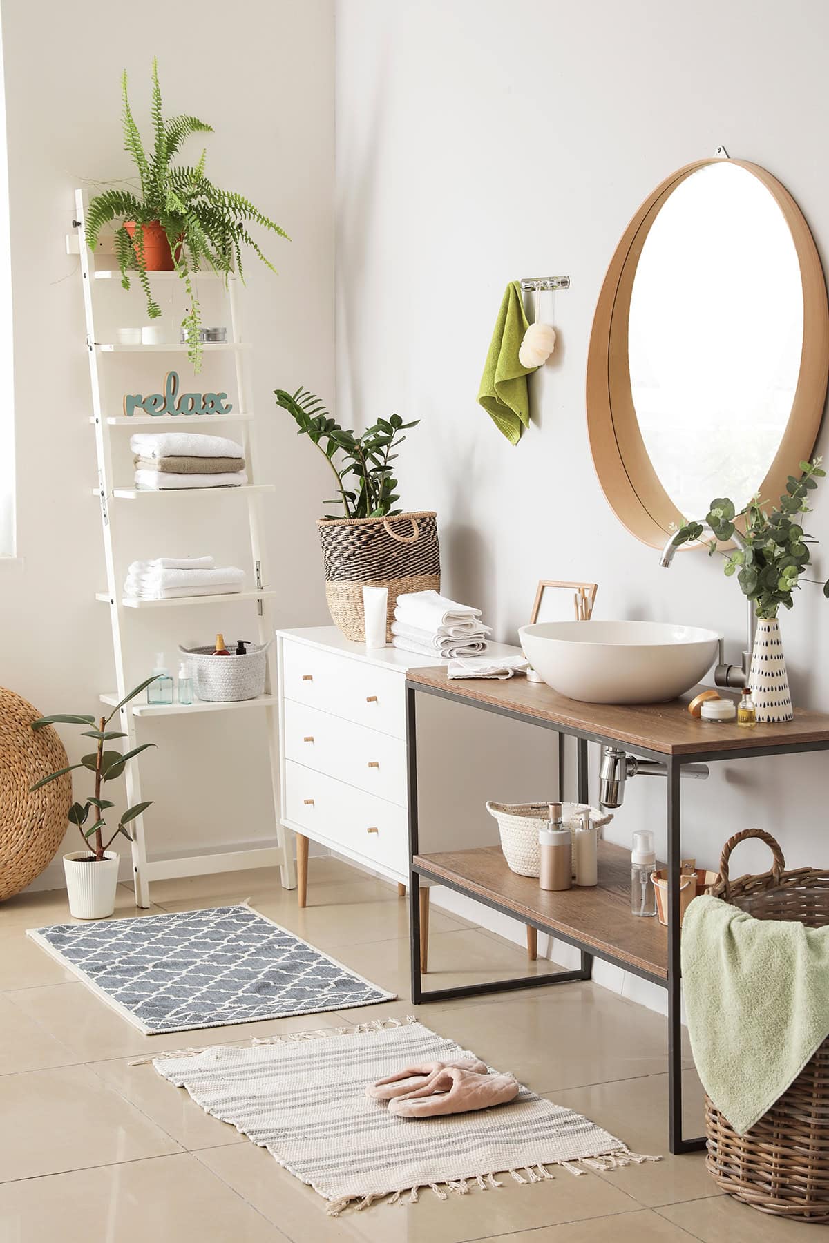 Breezy Open Shelving for a Relaxed Look