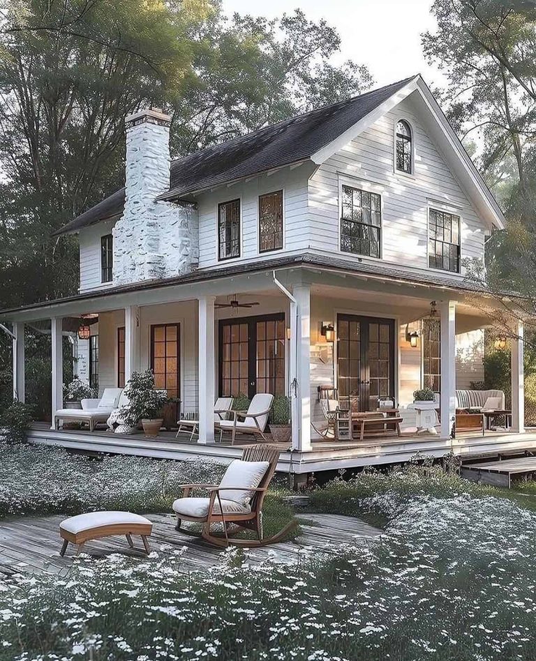 41 Warm and Welcoming Rustic Home Exterior Ideas