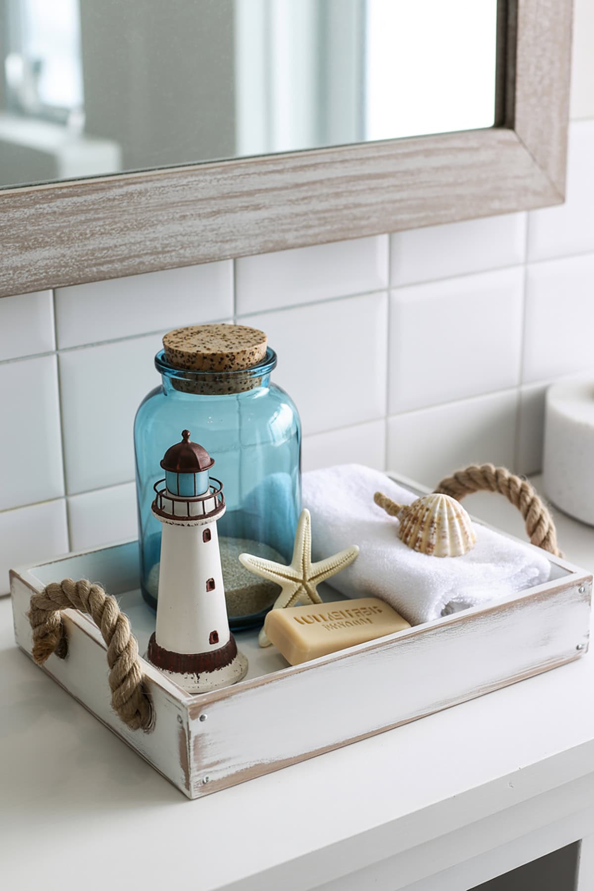 Coastal Tray Decor