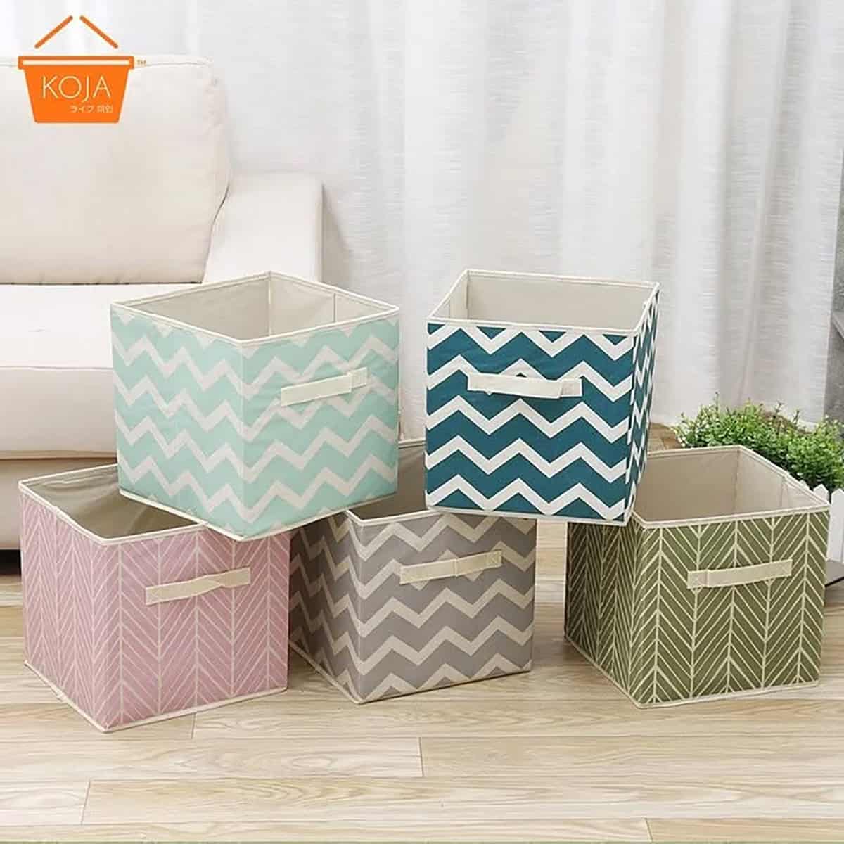 Collapsible Storage Cubes