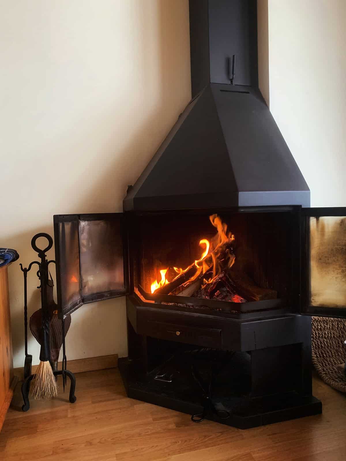 Fireplace Corner for Cozy Ambiance