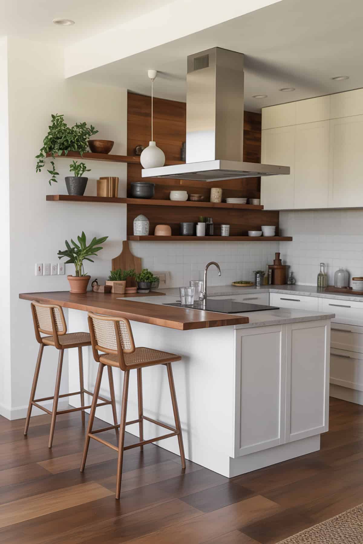 Floating Breakfast Bar Extension