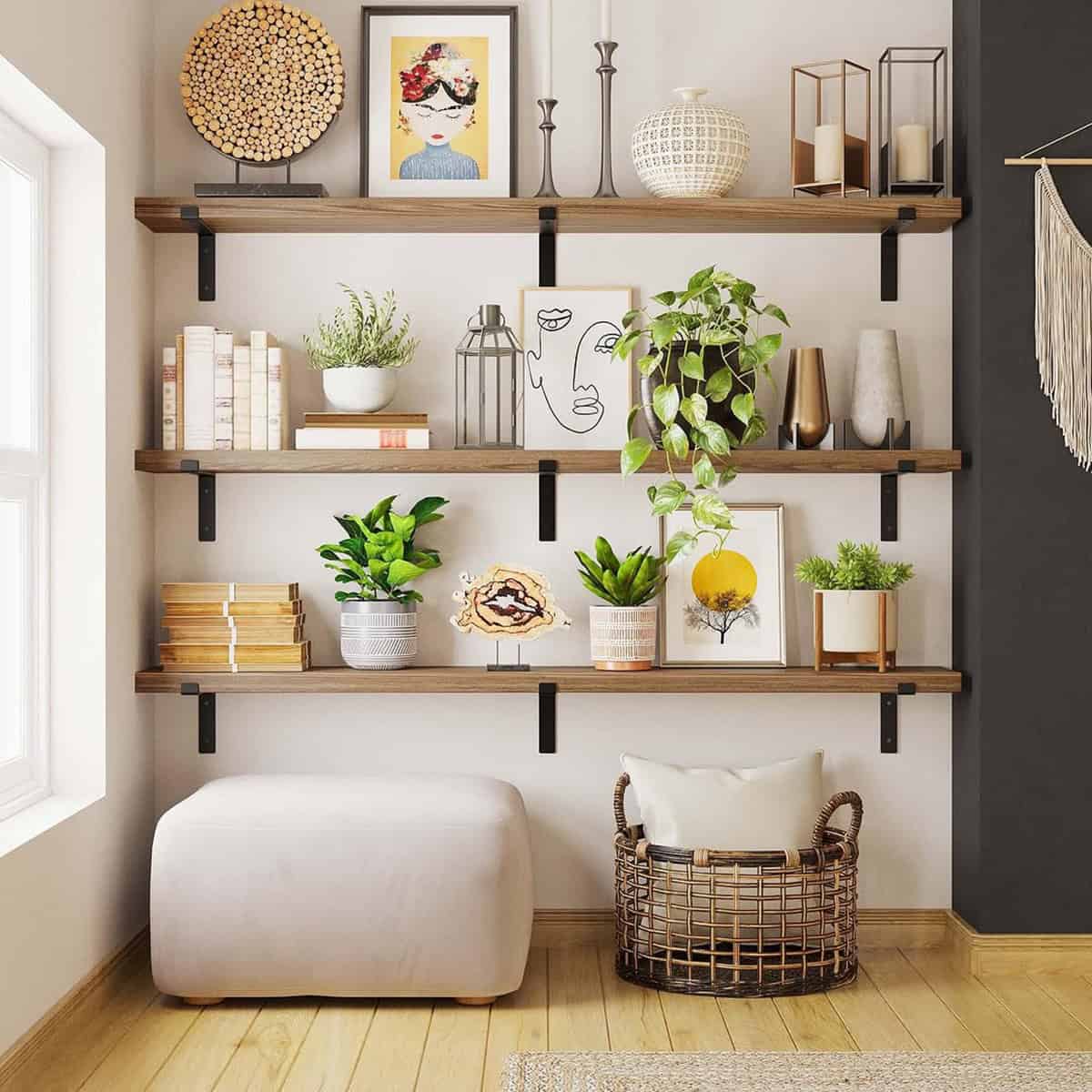 Floating Wall Shelves