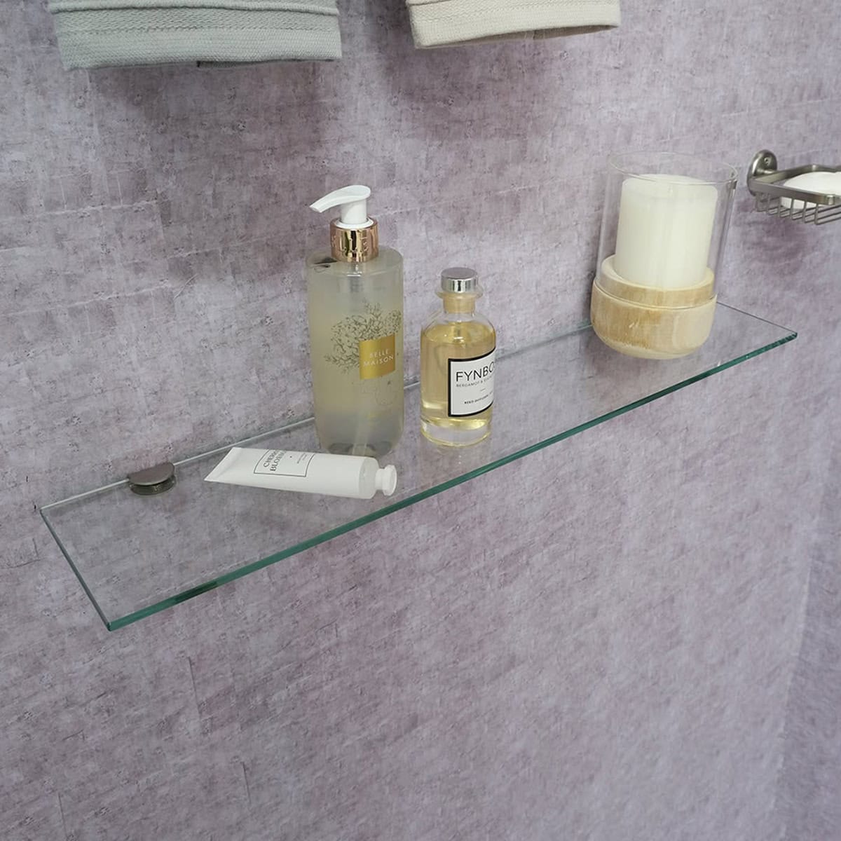 Glass Floating Shelf