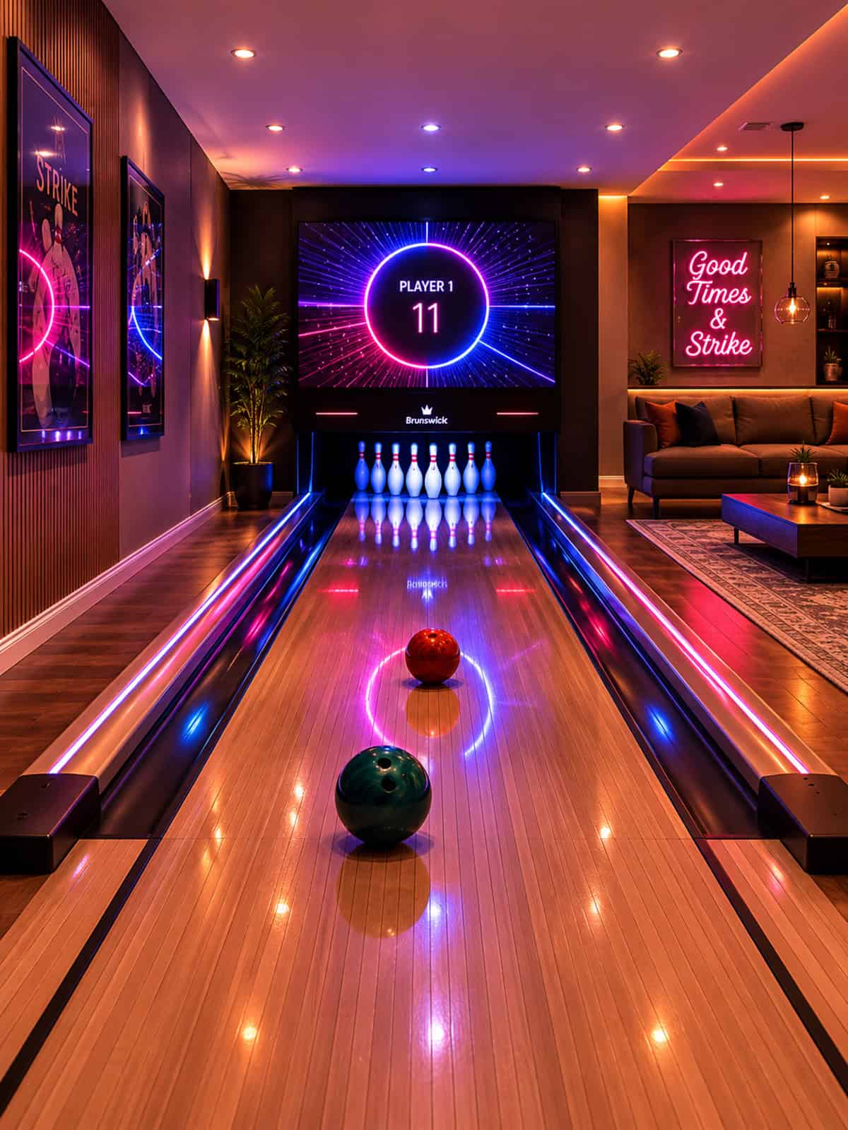 Home Bowling Alley (Mini Version)