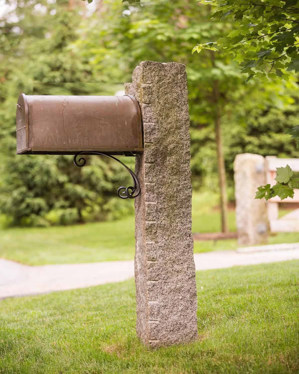 Include a Rustic Mailbox