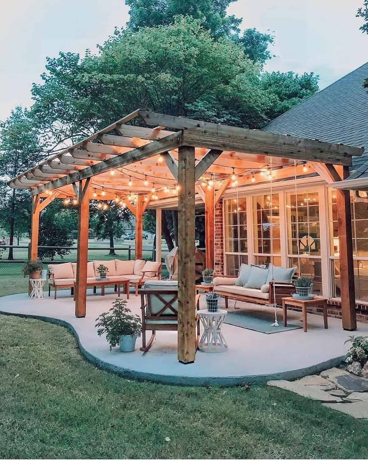 Install a Wood Pergola