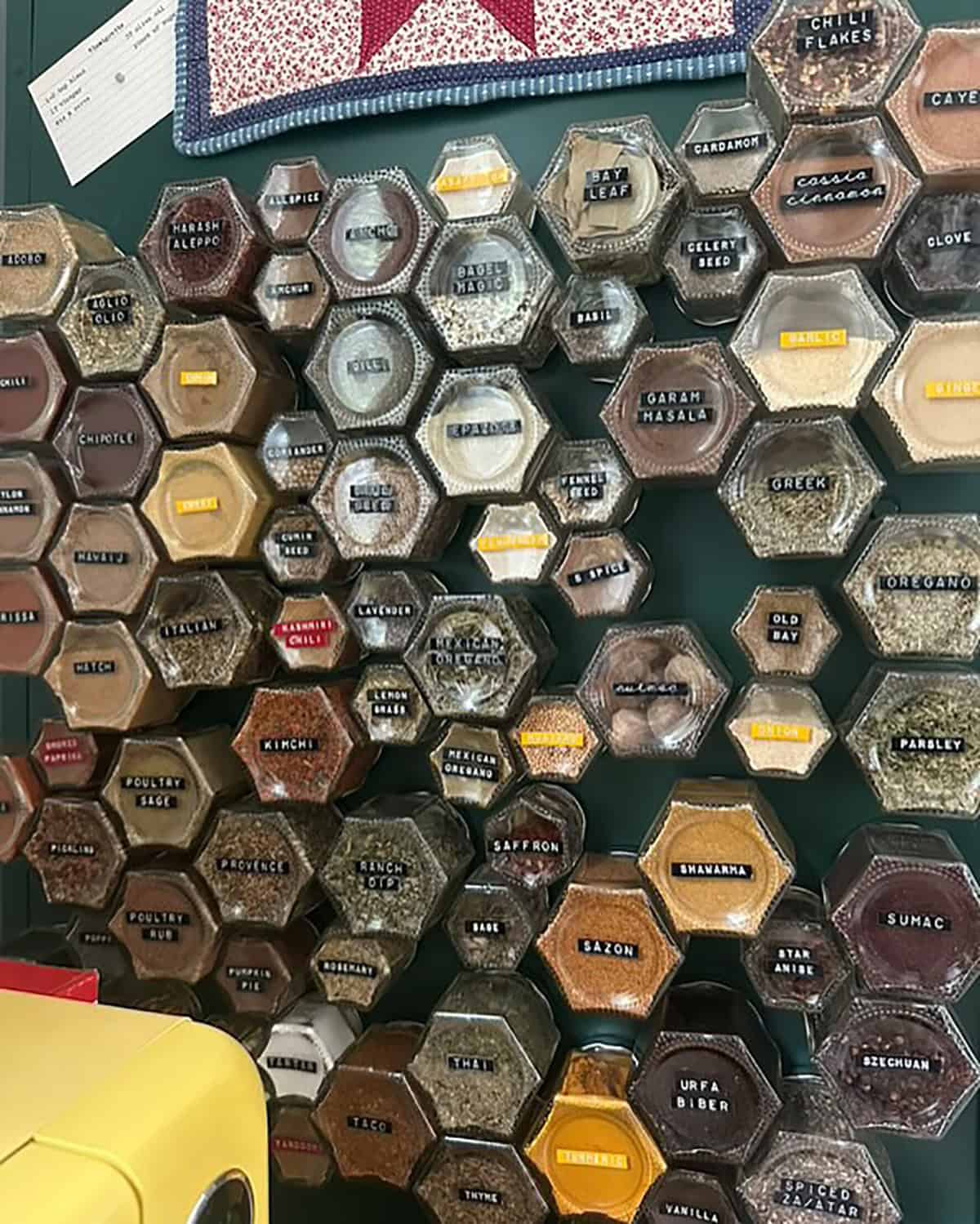 Magnetic Spice Rack