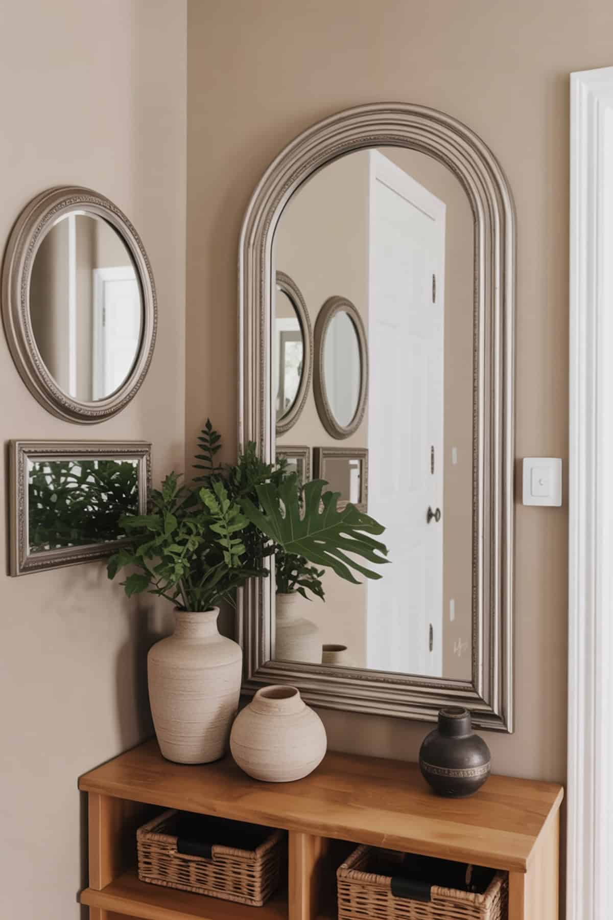Mirrored Wall for Depth