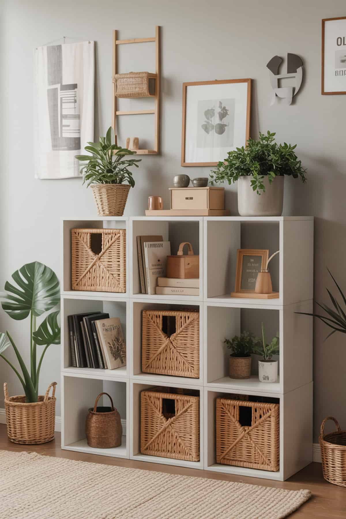 Modular Cube Shelving