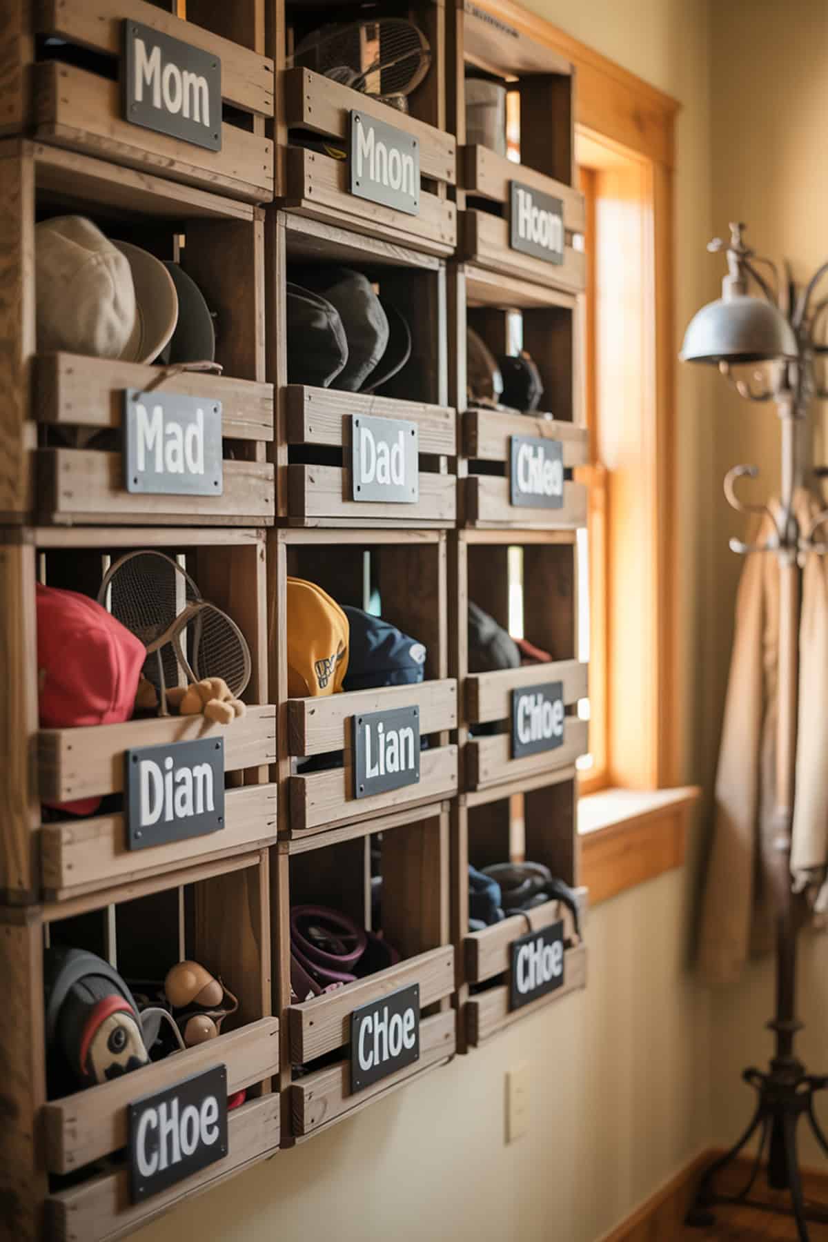 Mudroom Catch All Shelf