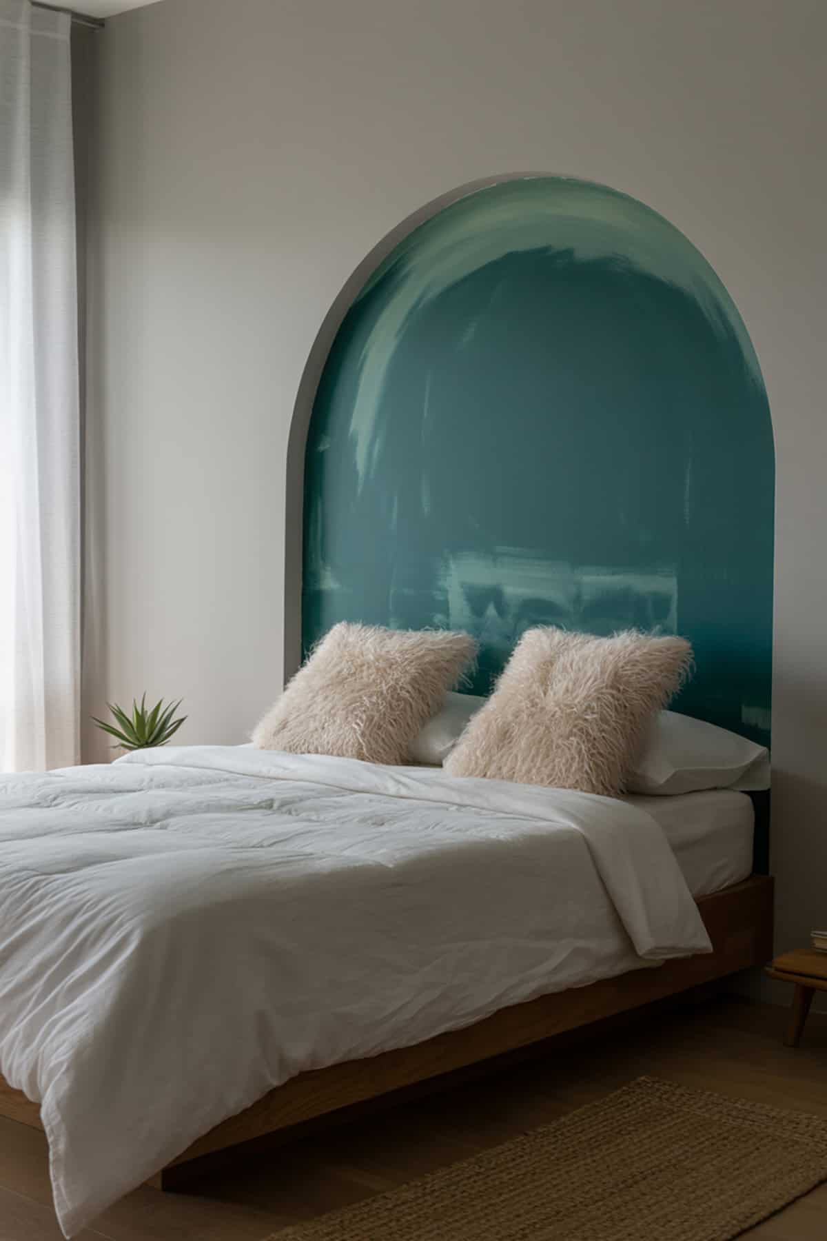Painted Accent Wall Panel