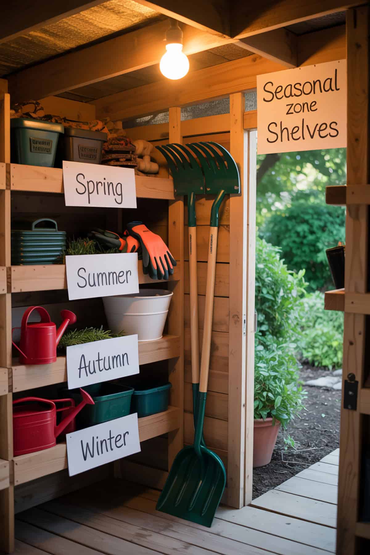 Seasonal Zone Shelves