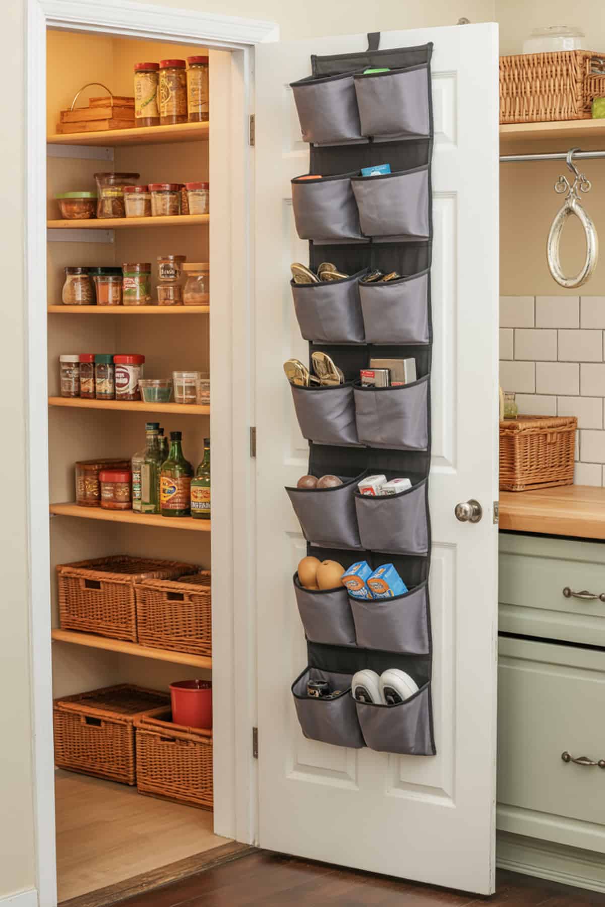 Shoe Organizer as Pocket Shelf