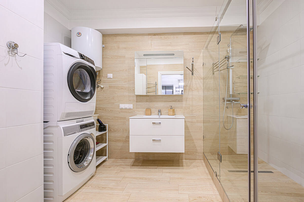 Stacked Laundry Room Ideas