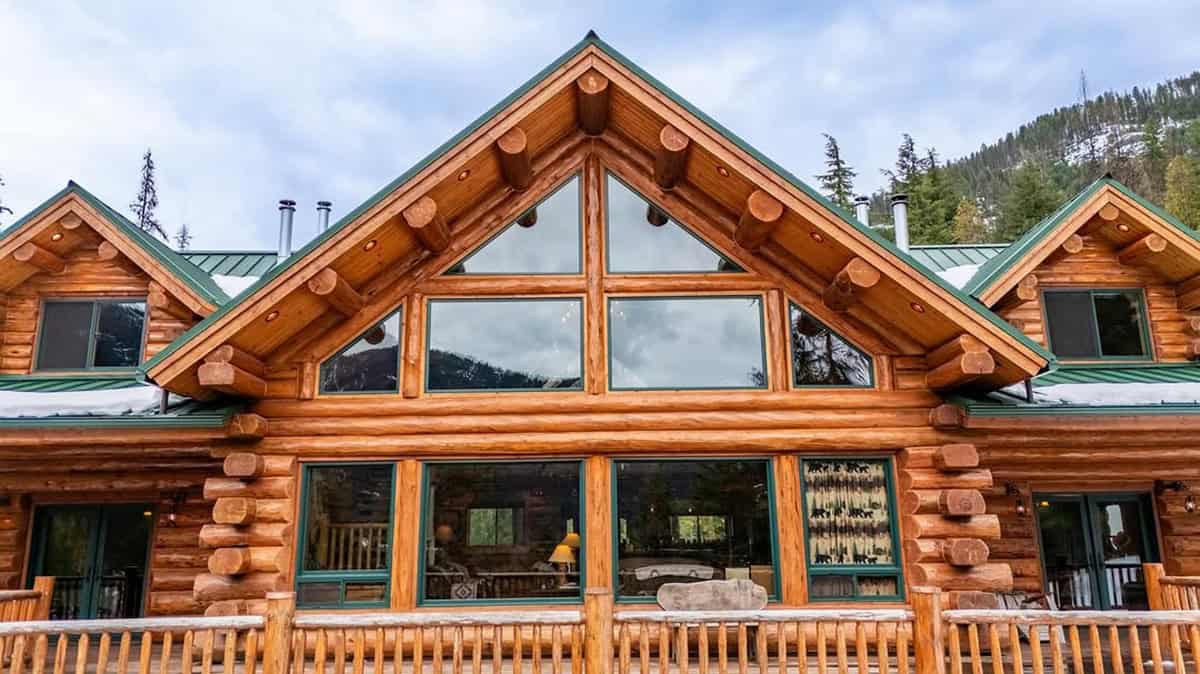 Use Horizontal Log Siding