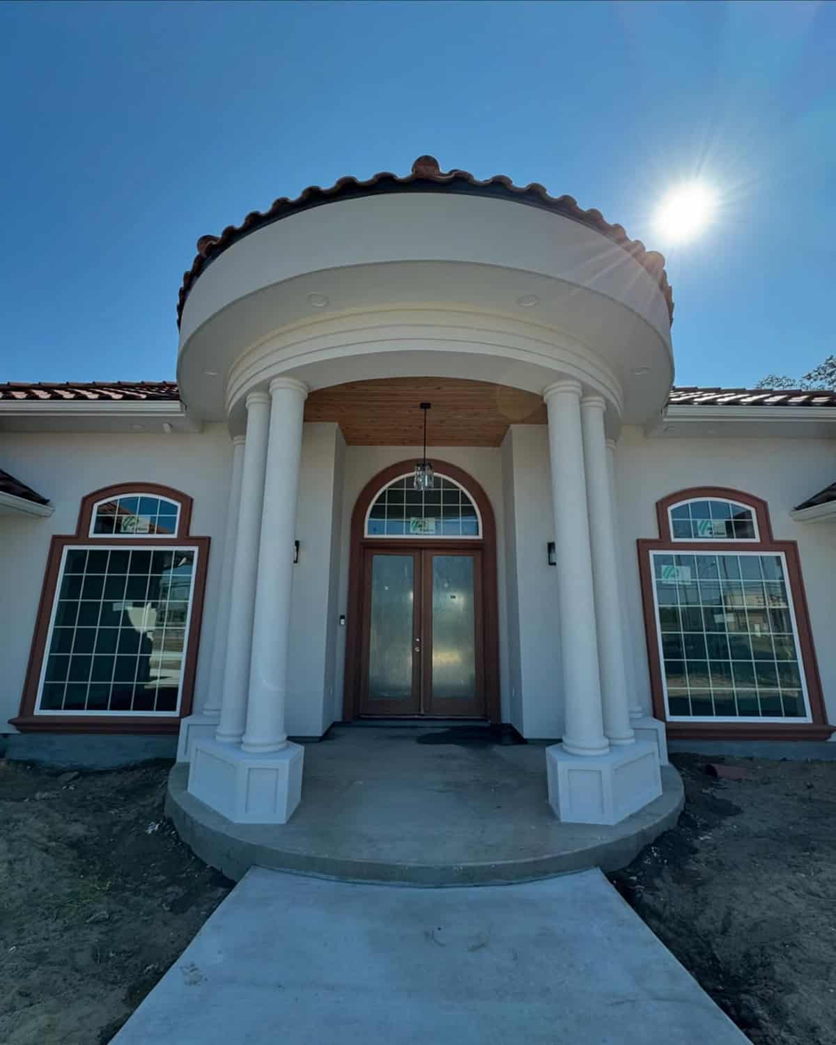 Use Smooth Stucco