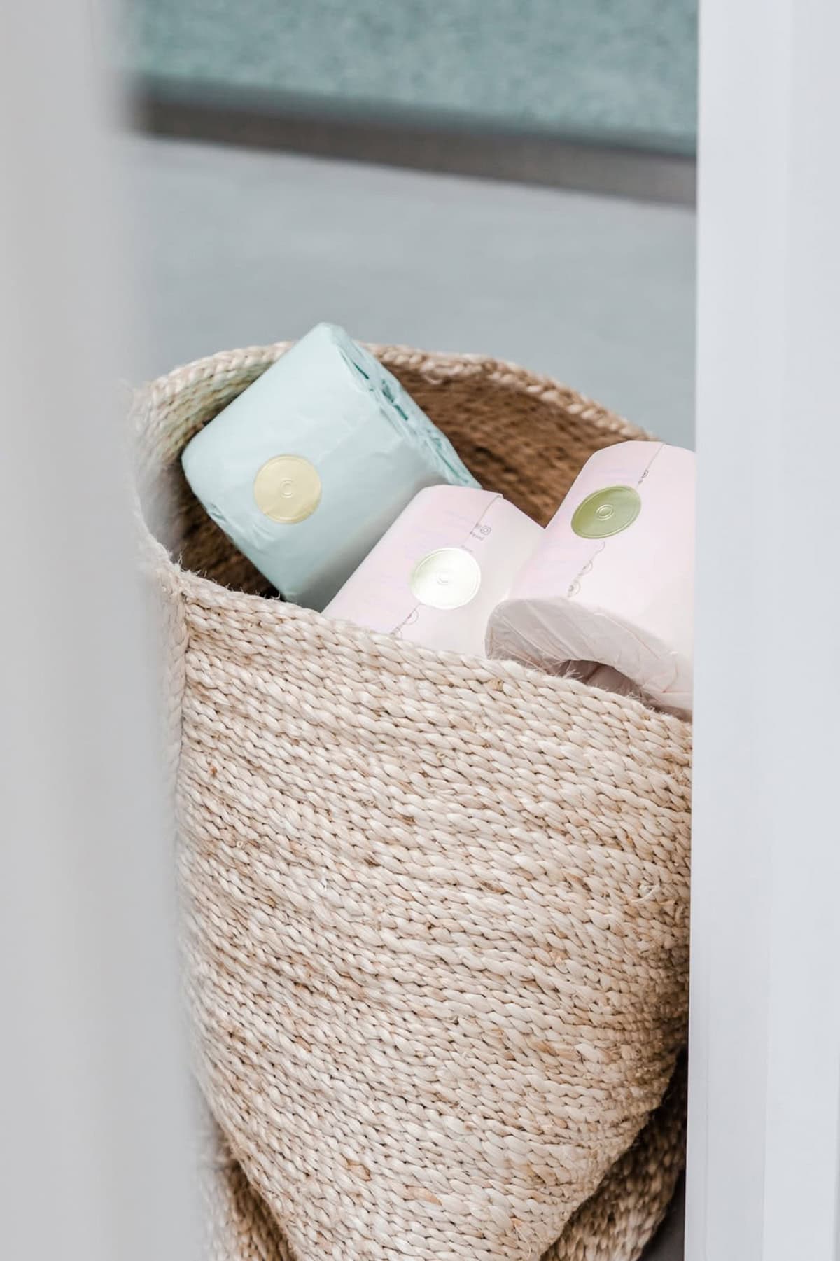 Woven Basket for Toilet Paper