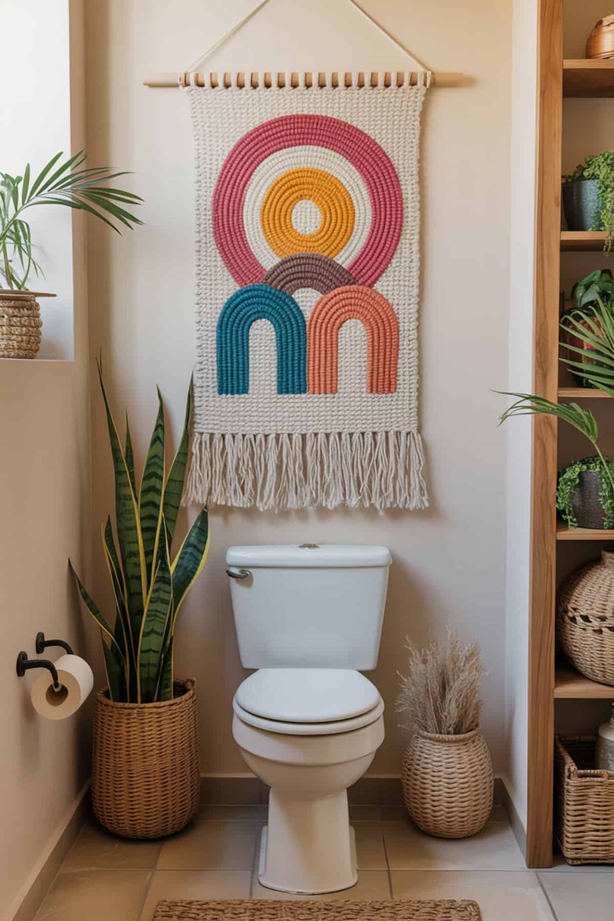 Woven Wall Hanging or Tapestry