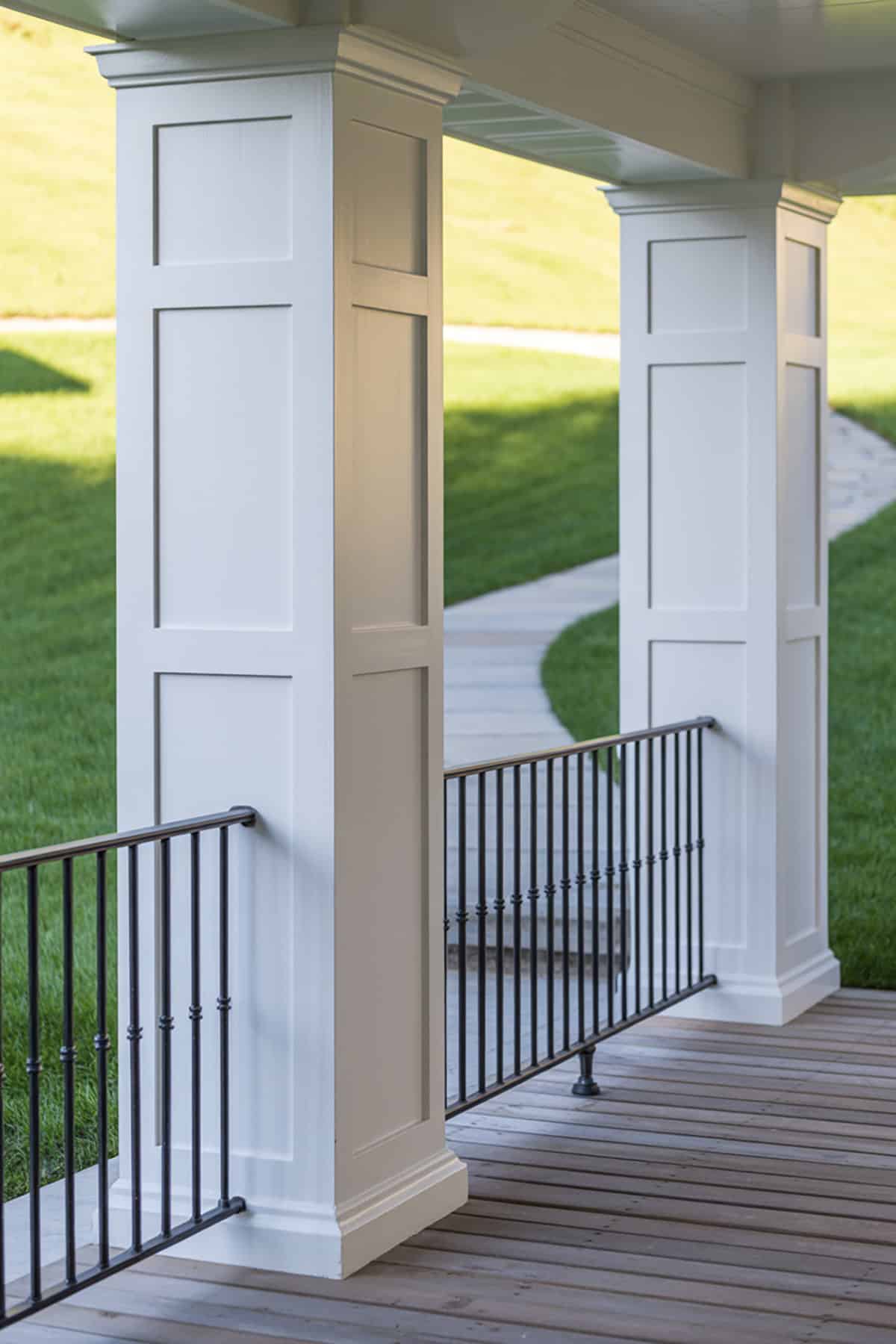 Board and Batten Panel Columns