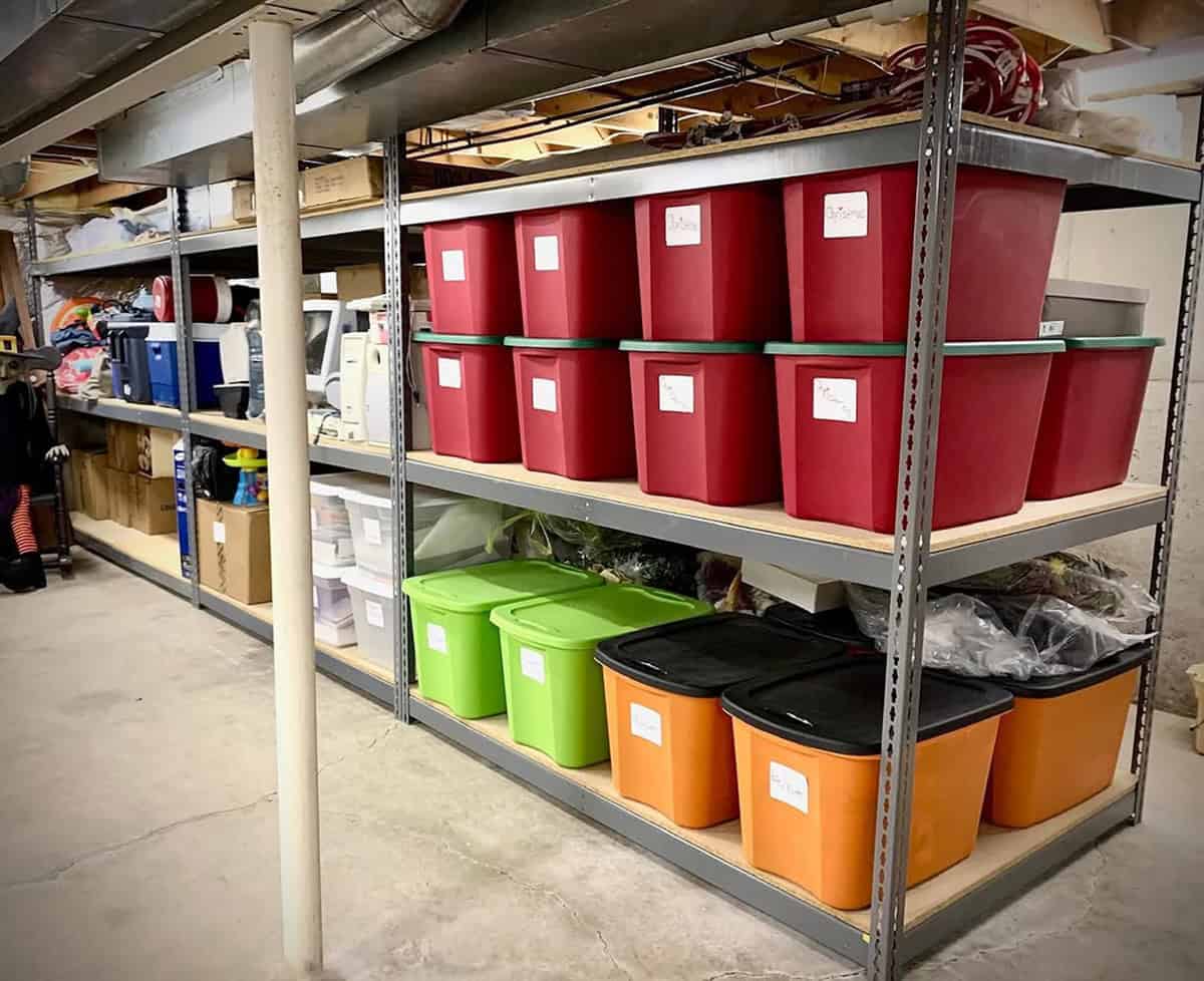 Color Coded Container