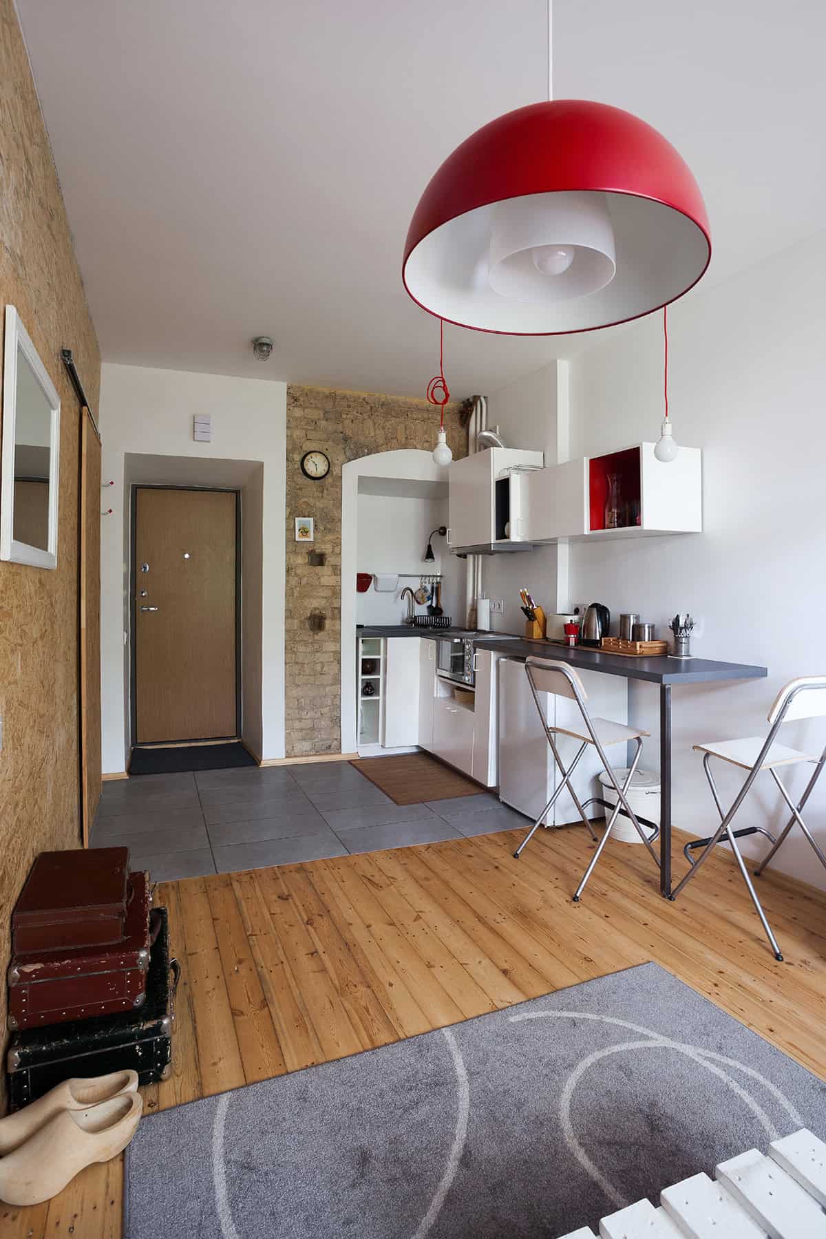 Compact Yet Inviting Studio Corner