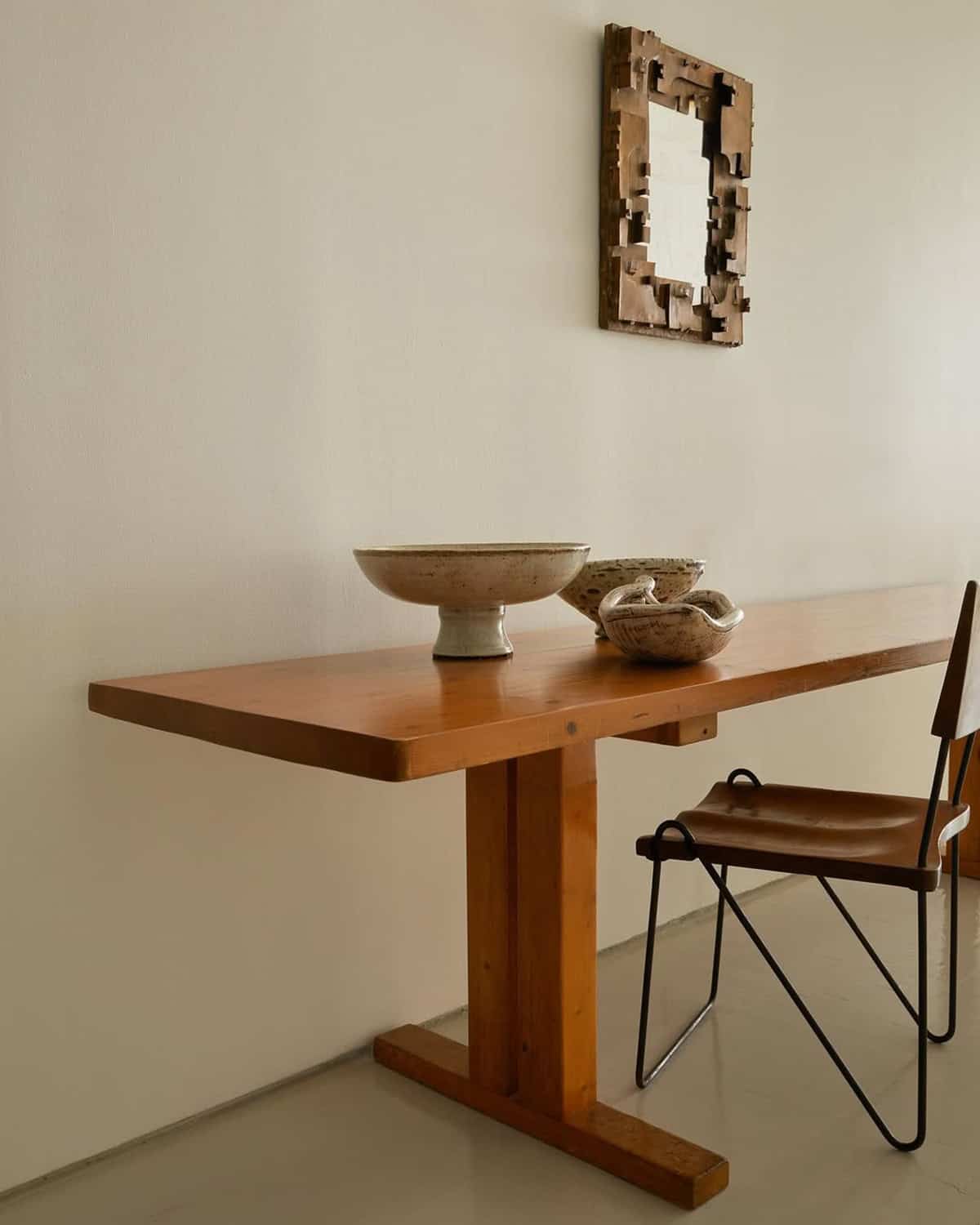 Console Table as a Dining Table When Needed