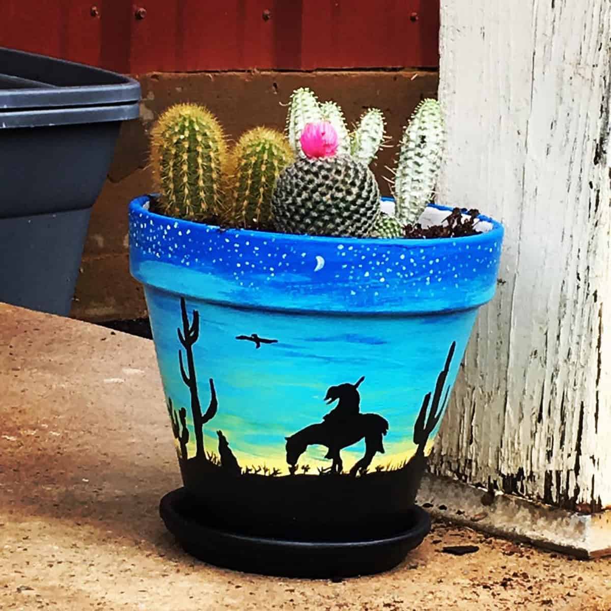 Cowboy Silhouette