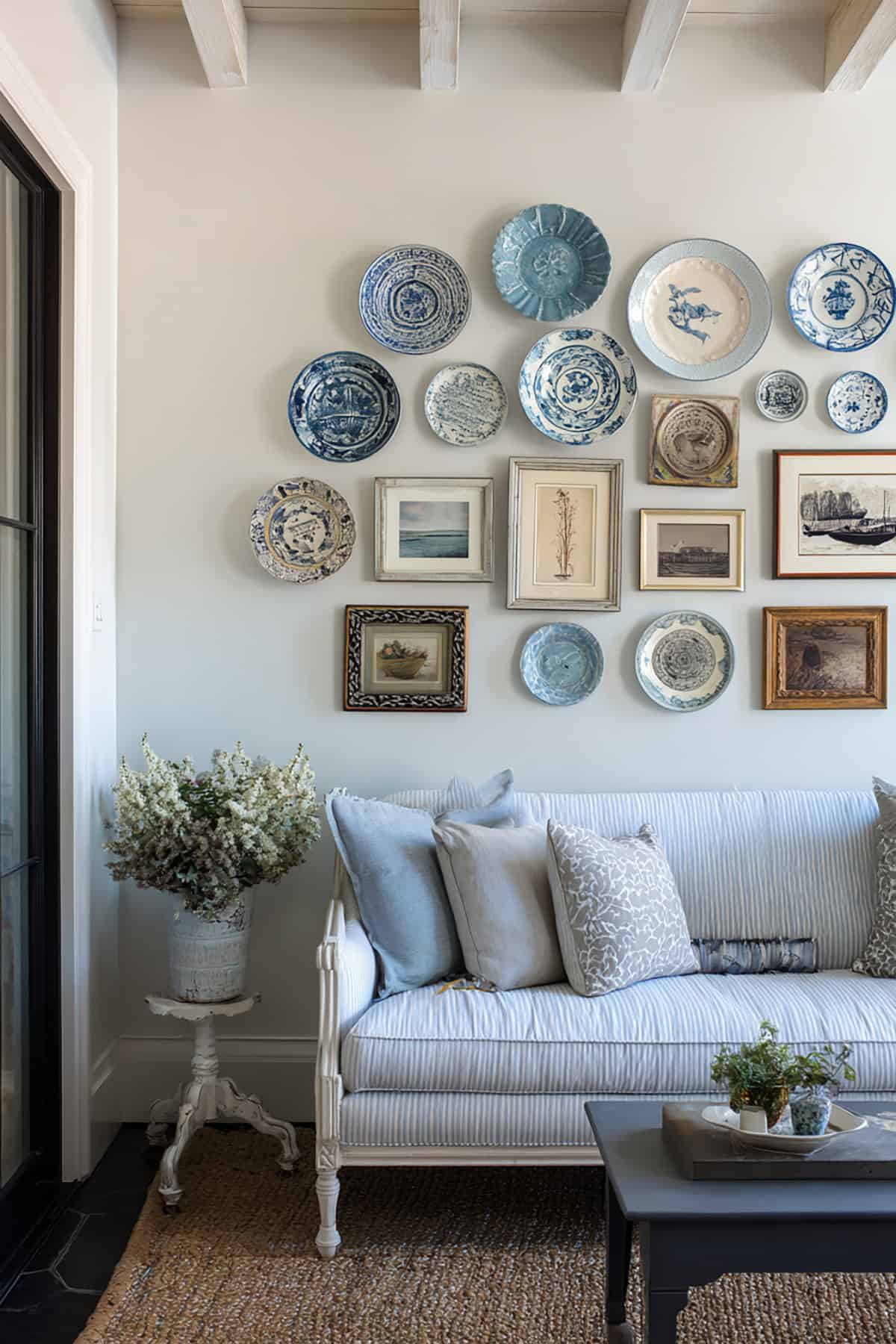 Create a Horizontal Plate Wall Display