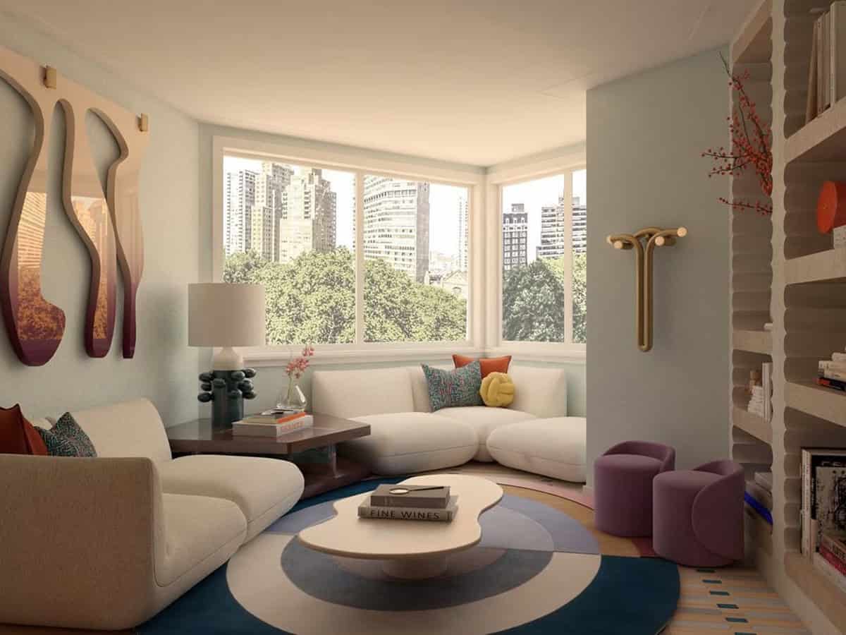 Define the Space with an Area Rug