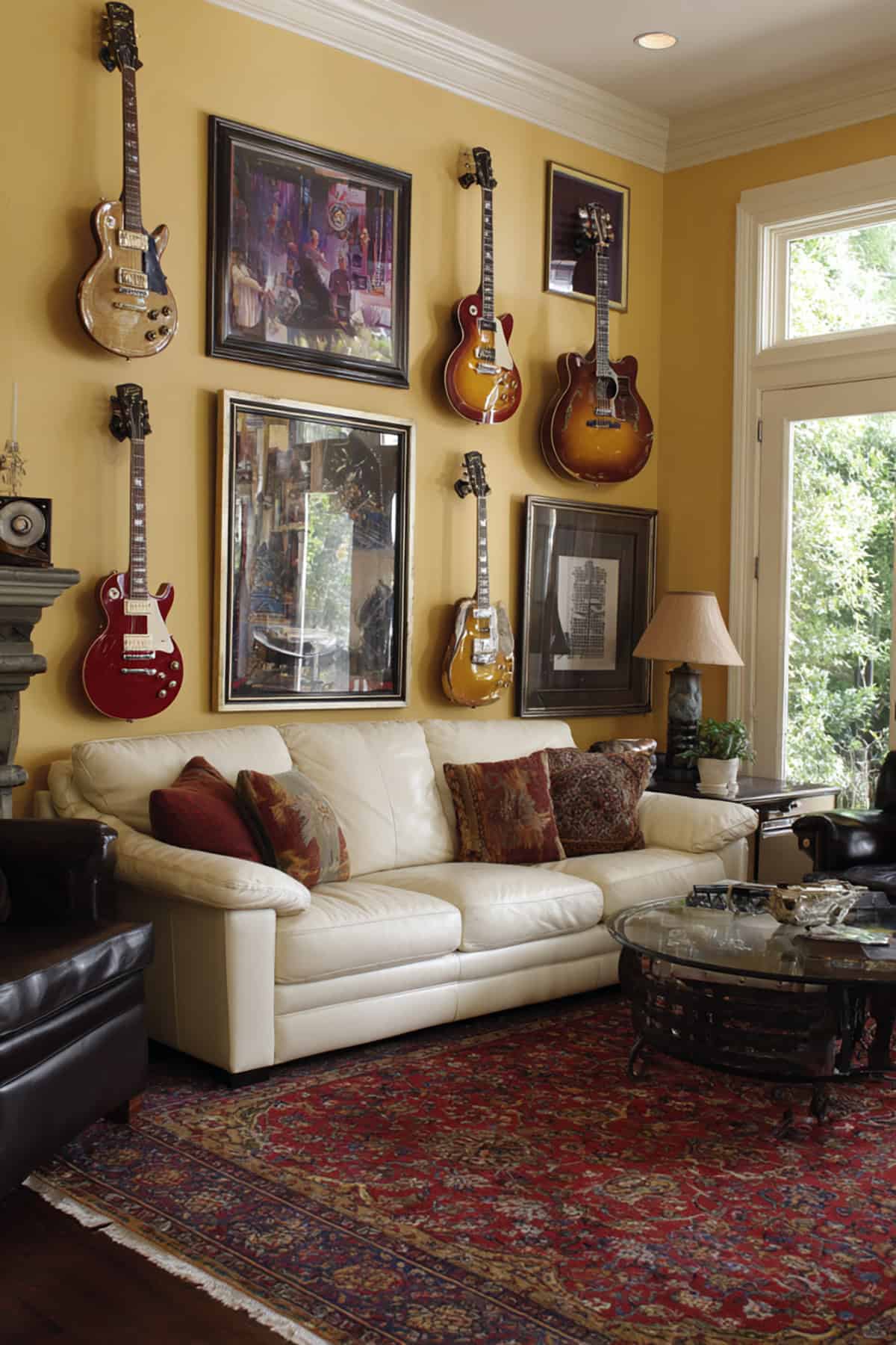Display Musical Instruments as Wall Art