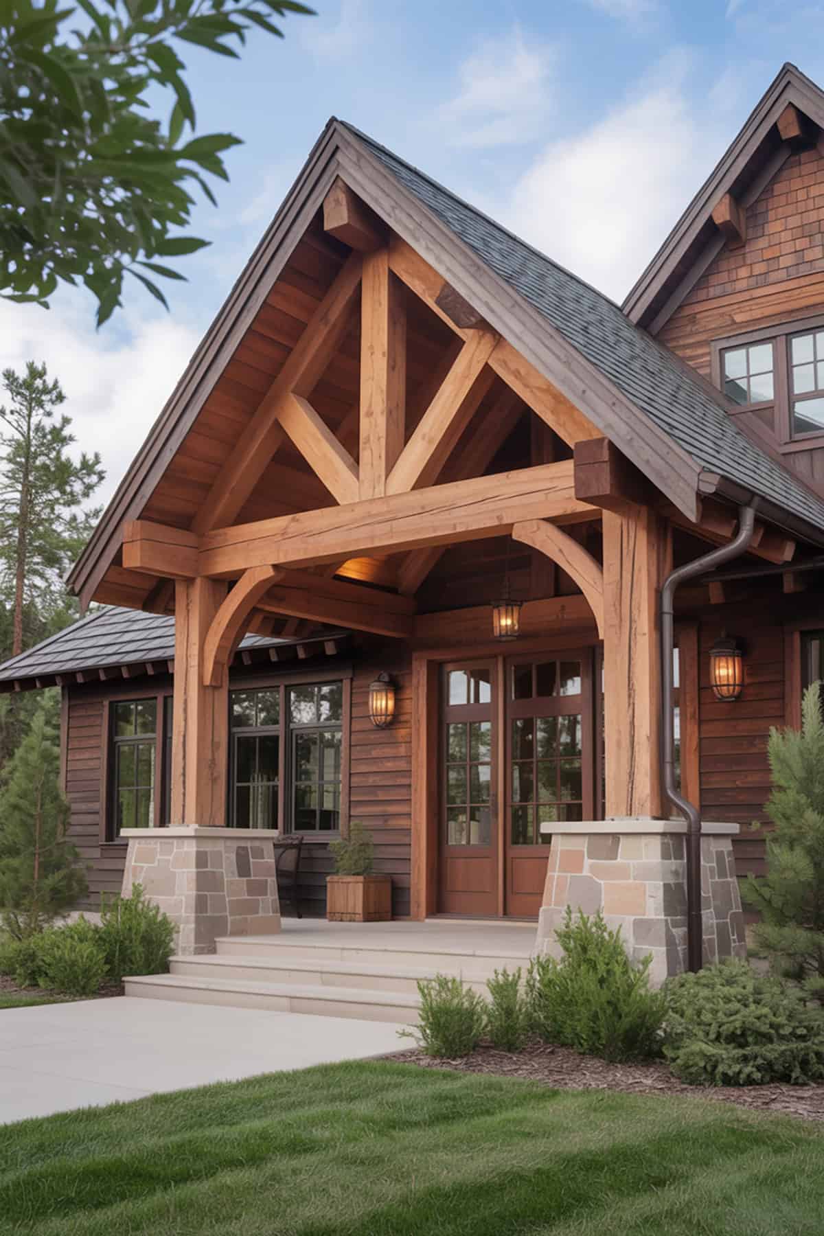 Exposed Timber Beams and Trusses