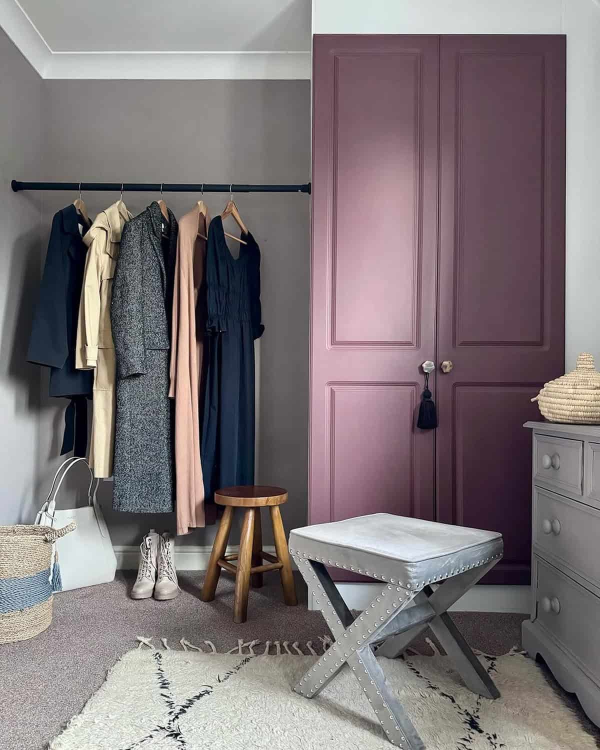Hang Items on a Tension Rod