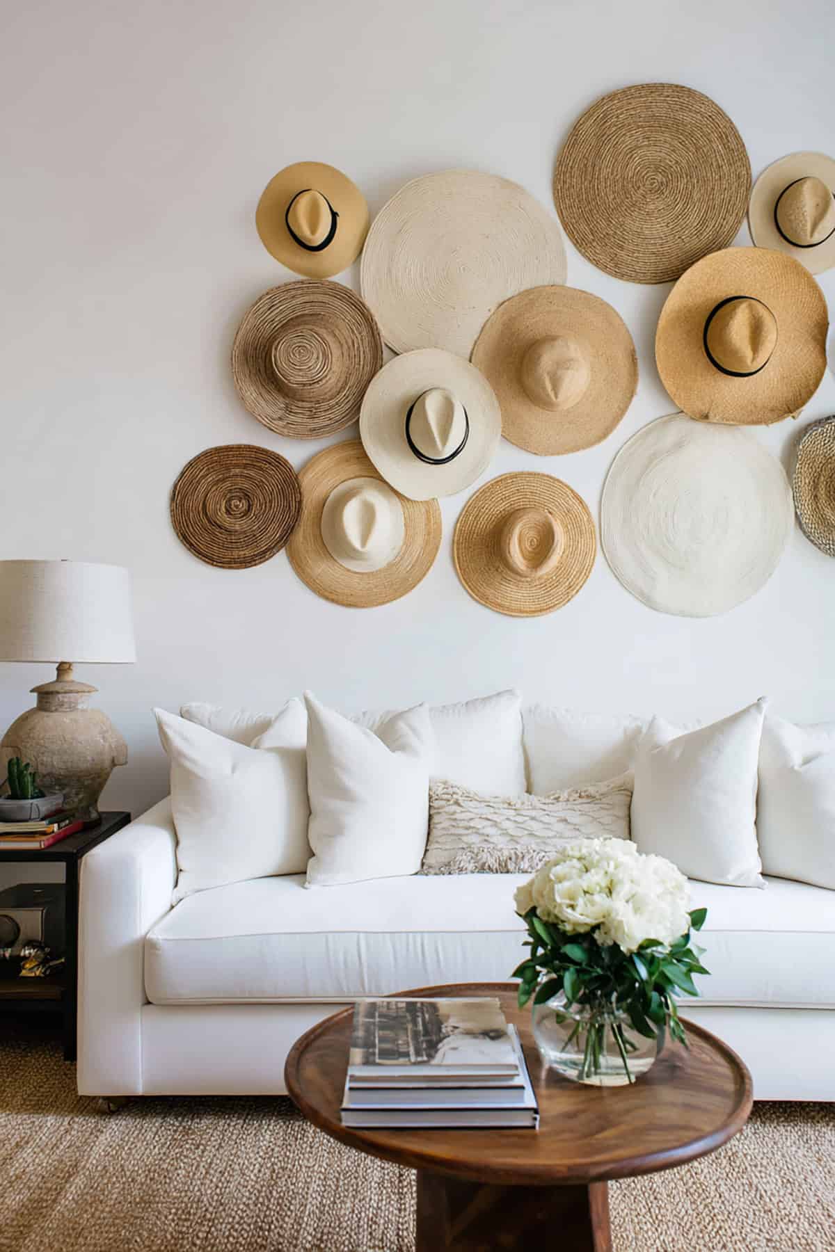 Hang a Sculptural Hat Display