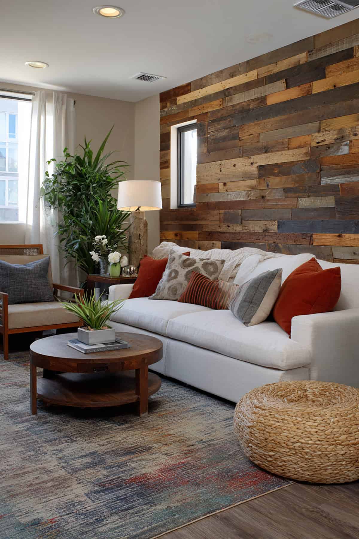 Install Reclaimed Wood Panels Horizontally