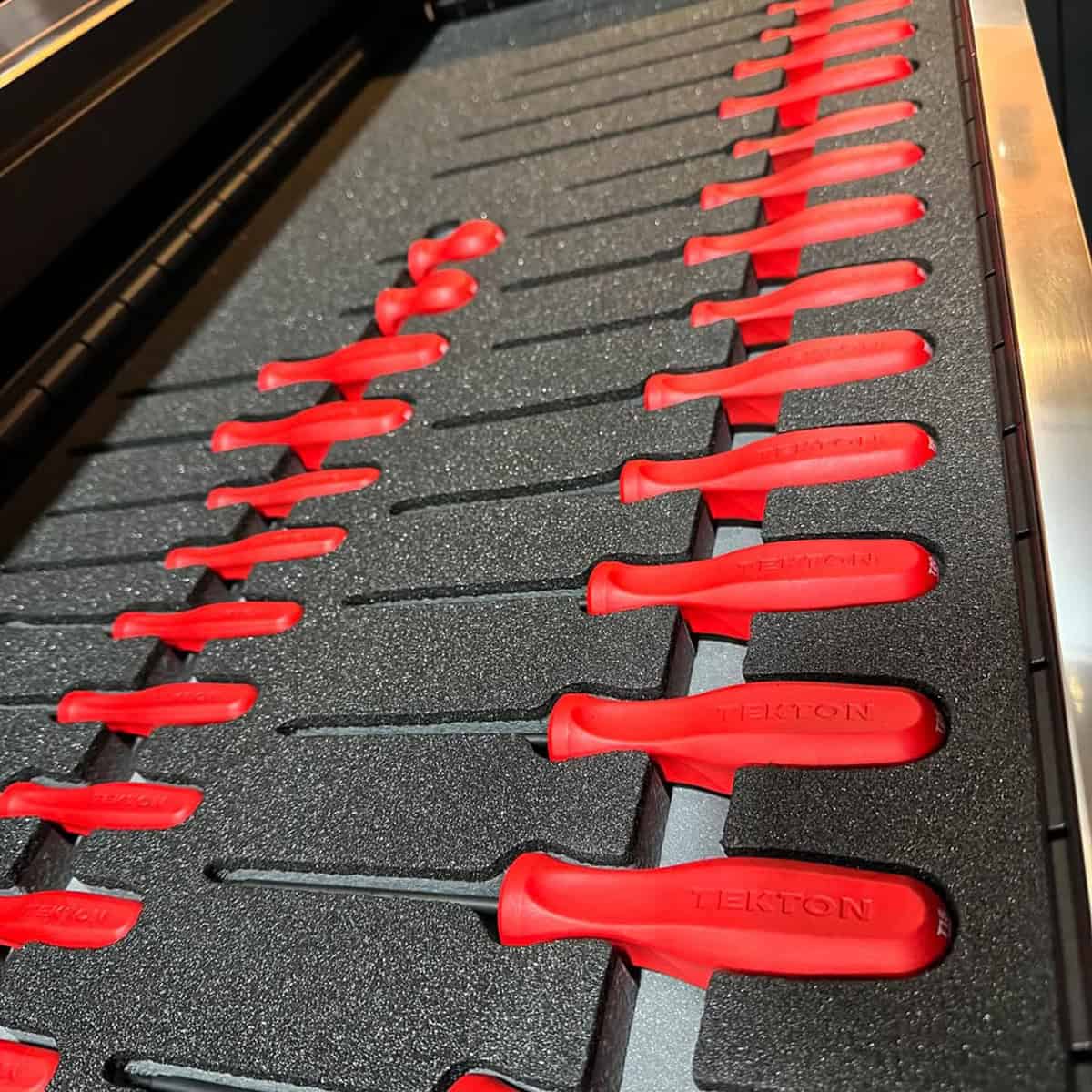 Keep Tools in Foam Holders