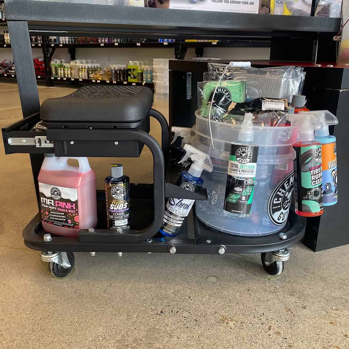 Keep a Storage Cart in the Garage
