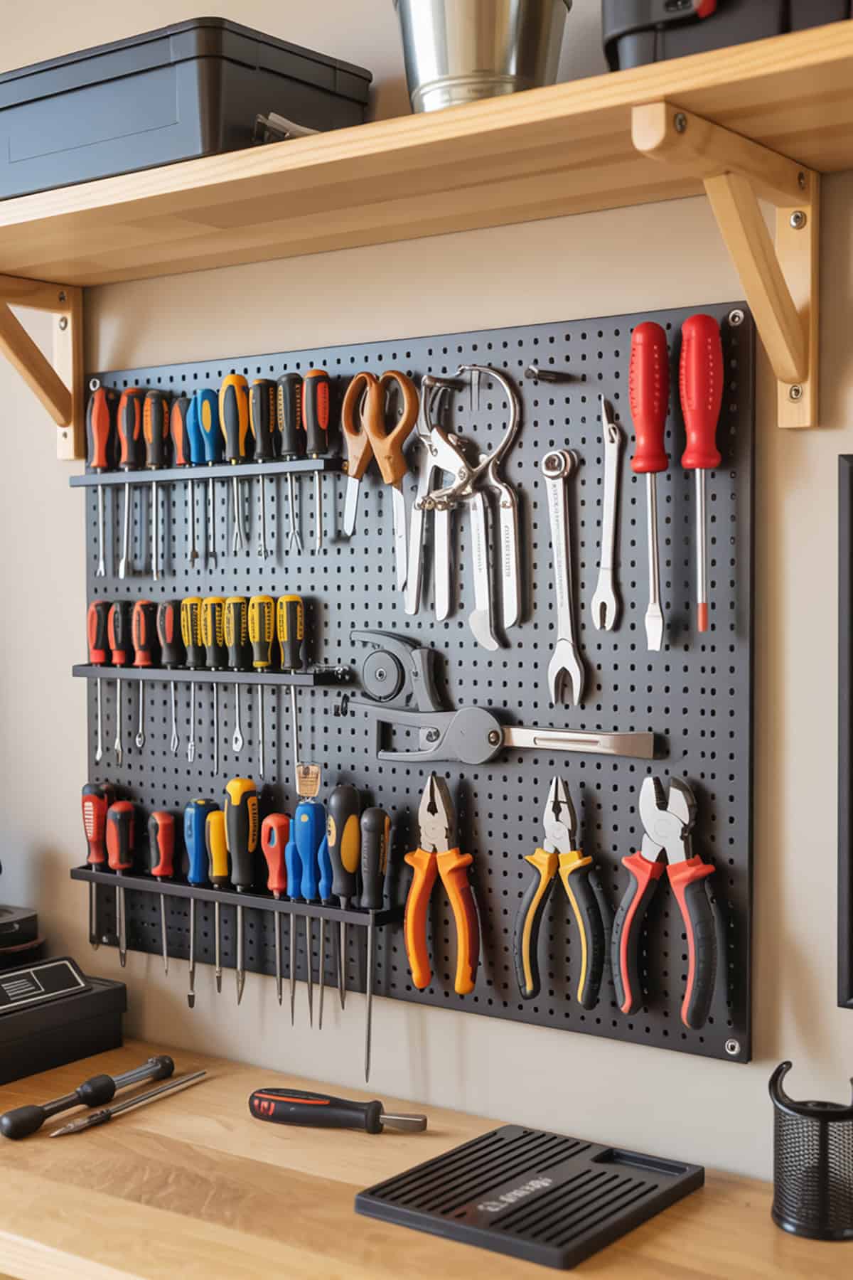 Magnetic Mounting Boards for Small Tools