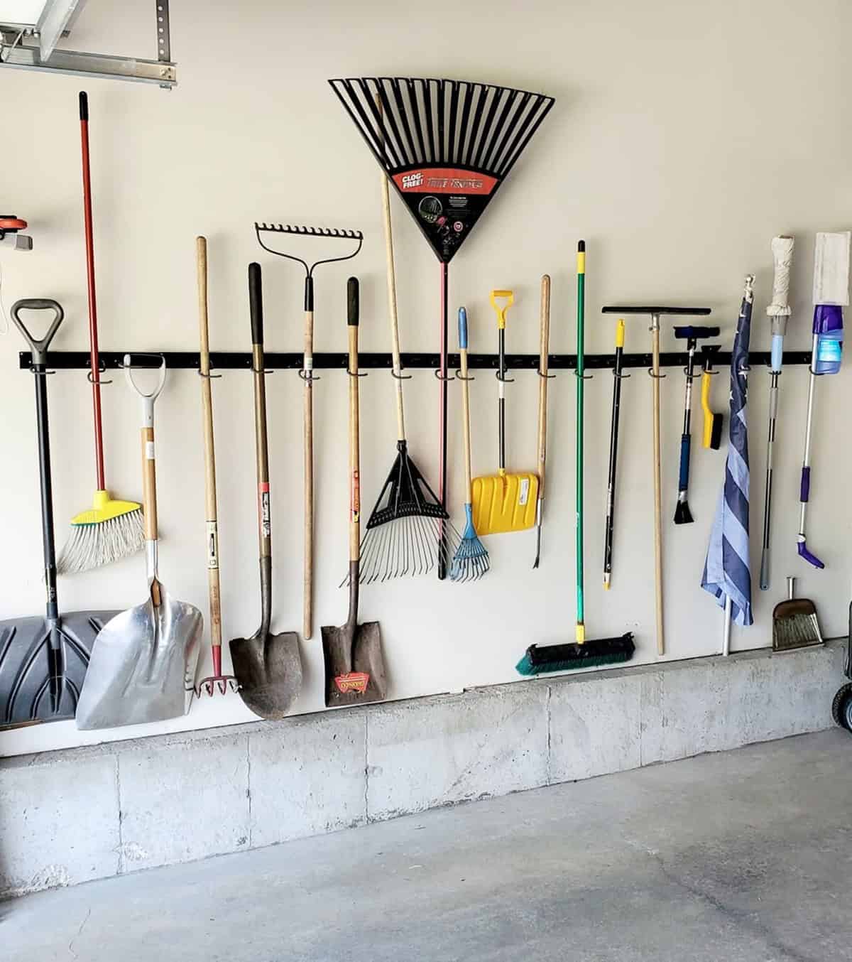 Mount a Gardening Tool Hanging System