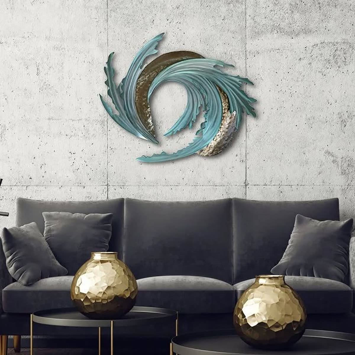 Mount a Metal Wall Sculpture
