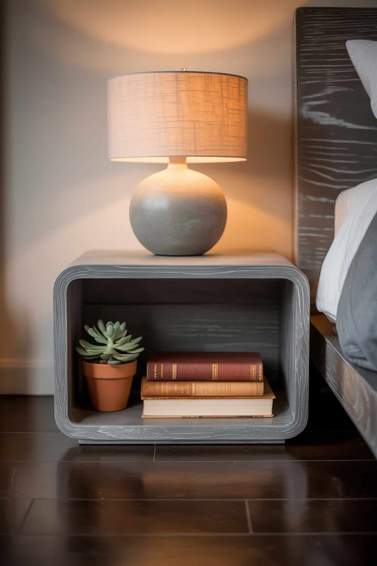 Nightstand Bookshelf Insert