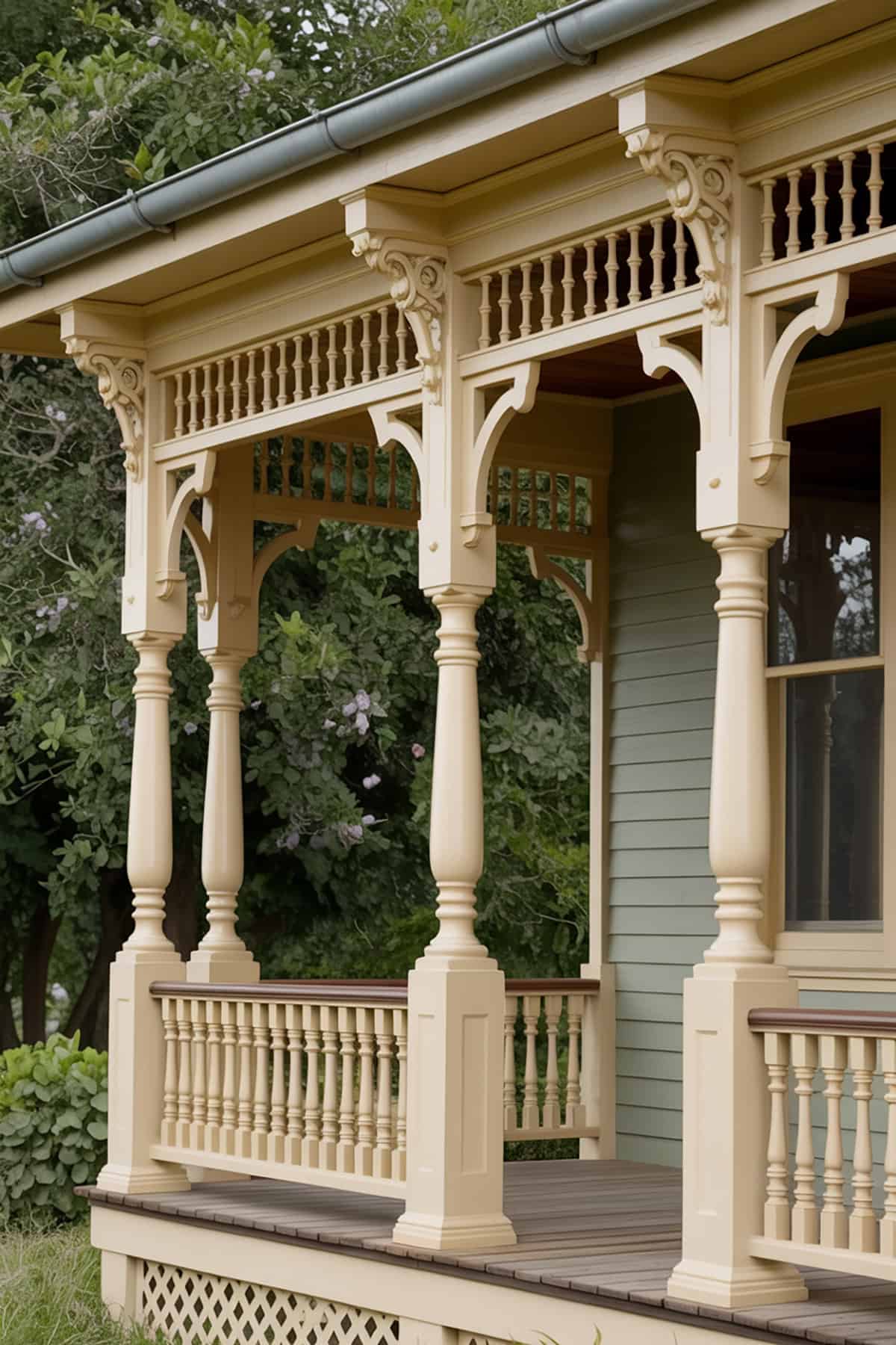 Octagonal Columns for a Victorian Porch