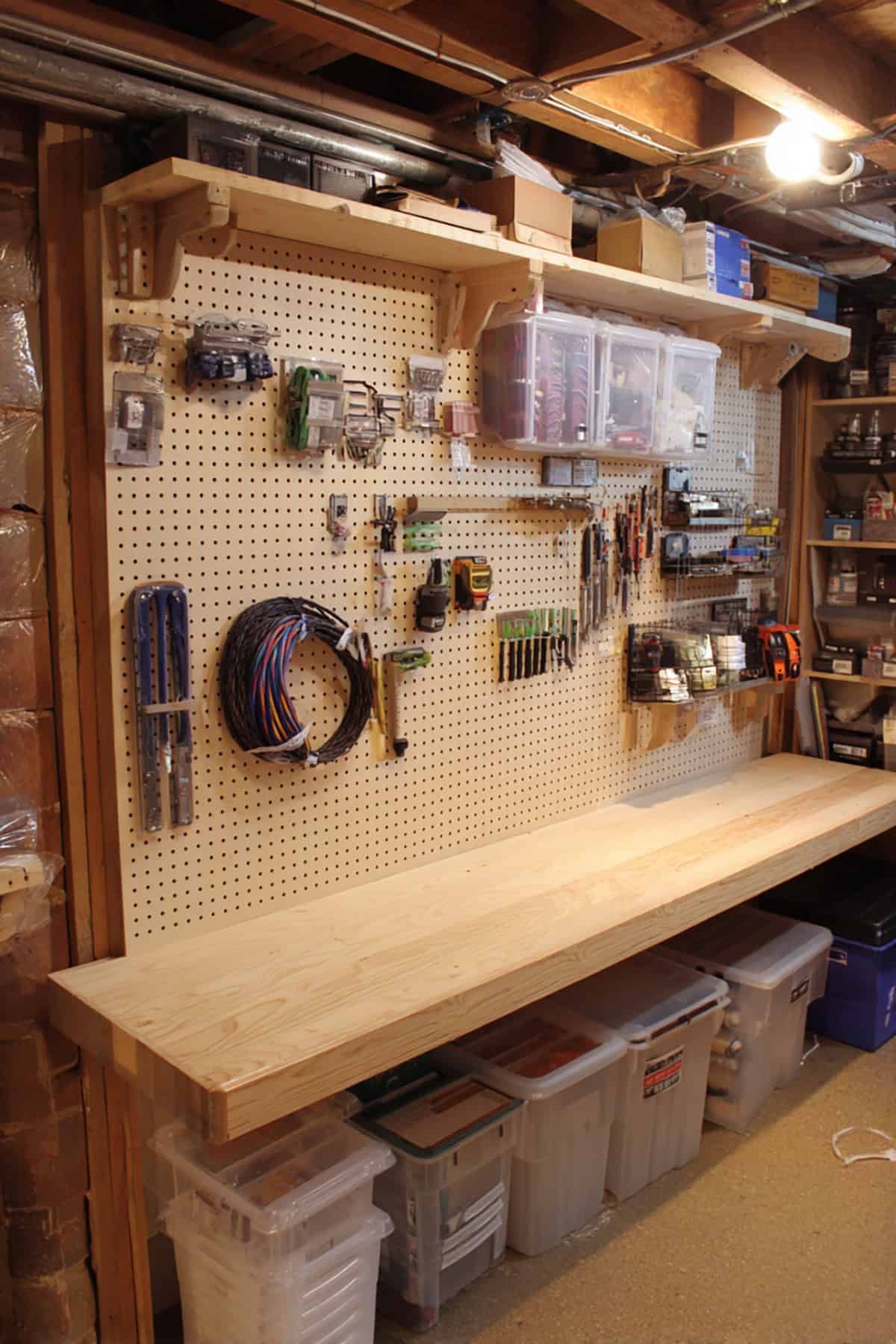 Pegboard Swing Panels